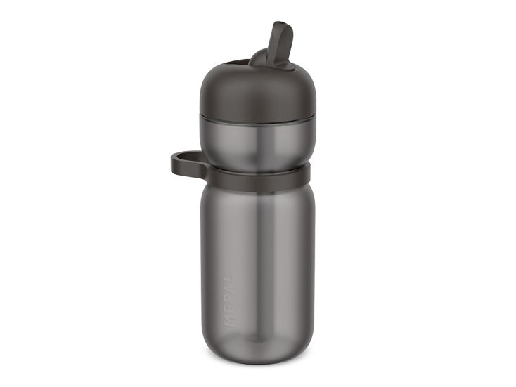 Mepal Sport Flip 600 ml Trinkflasche - Graphite black