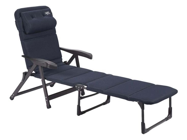 Crespo AP-233 Air-Deluxe Blue Liegestuhl