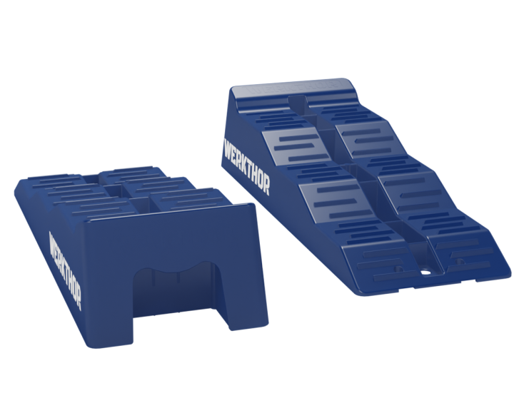 Werkthor Wohnmobil Auffahrkeile - Blue