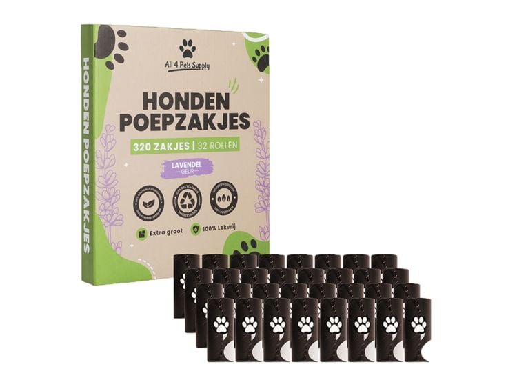 All 4 Pets Supply biologischeHundekotbeutel - 320 Stück
