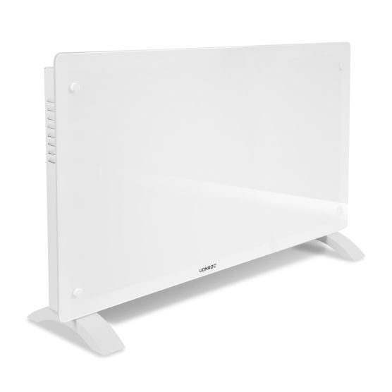Vonroc 2500 watt glasplatten-konvektorheizgerät - White
