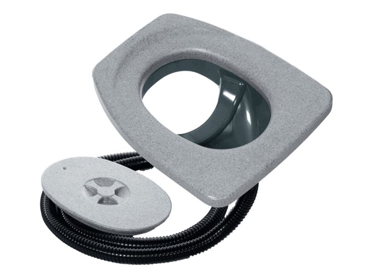 Separett Trenneinsatz Privy 500 Selbstbau-Komposttoilette - Grey