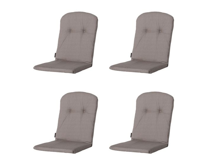Madison Basic Taupe 45x96 hoch Cockpit Kissen - 4er Set