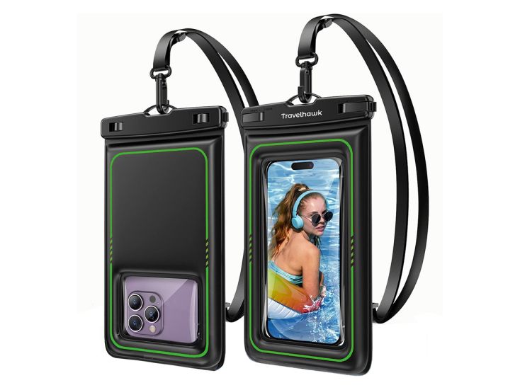 Travelhawk Wasserdichte Handyhülle - Set von 2
