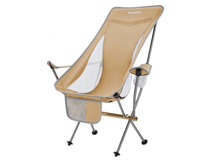 KingCamp Cataby Deluxe Faltstuhl - Beige