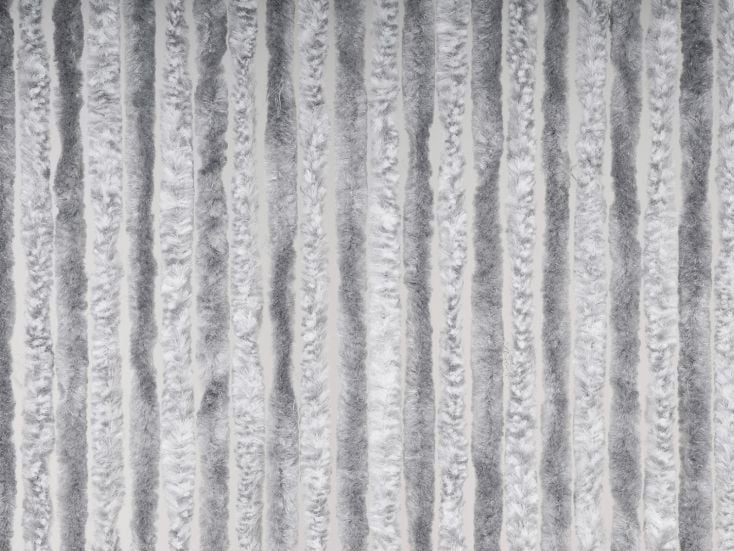 Arisol leichtgrauer Chenille Vorhang - 220 x 100 cm