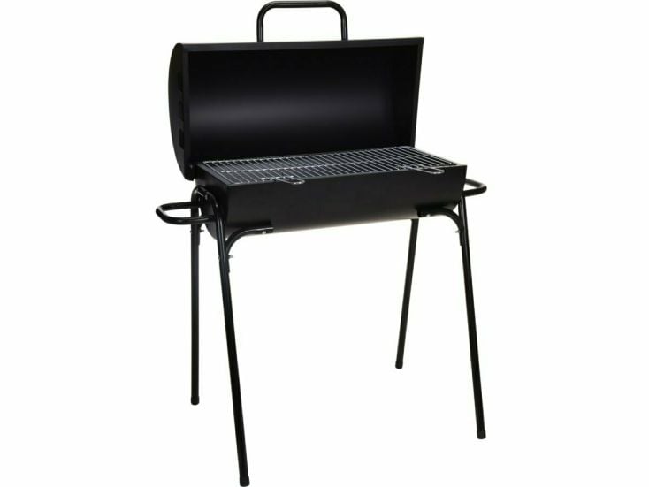 Cilinder stehender Kohlegrill