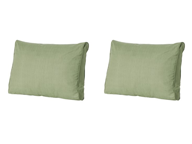 Madison Basic grün Rückenkissen - 2er Set