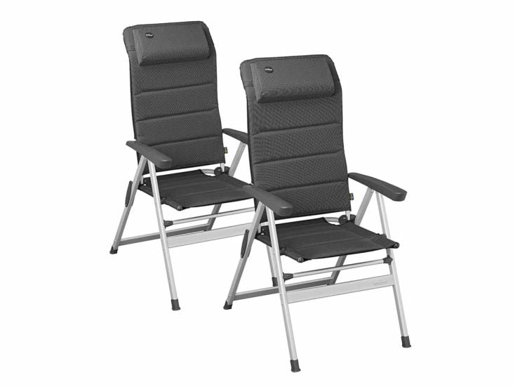 Campout Colibri Set von 2 Klappstuhle - Black