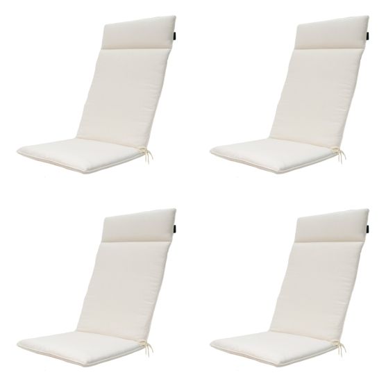 Madison Naples Sand Gartenstuhlkissen - 4er-Set