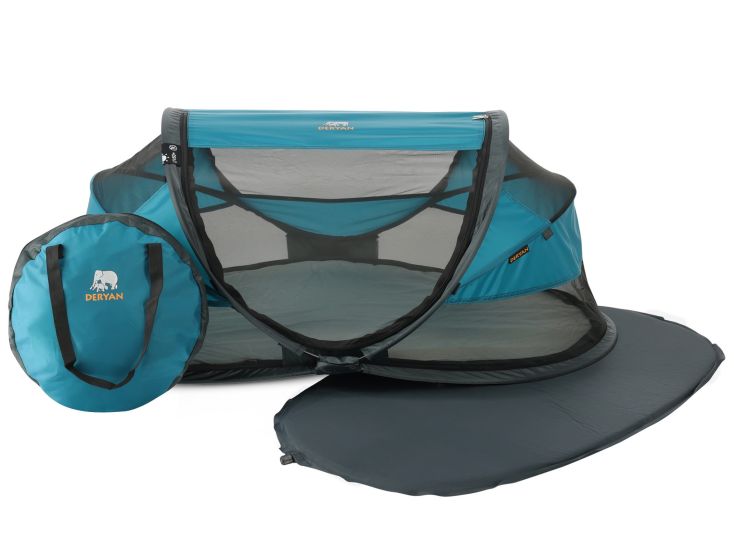 Deryan Baby Luxe Campingbett - Ozean
