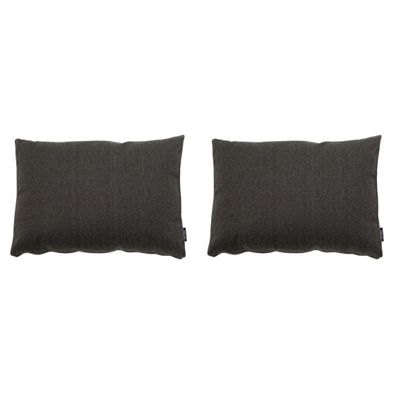 Madison Dark Canvas Eco+ Rückenkissen - 2er-Set
