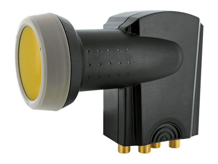 Schwaiger digitales Quattro LNB - Black