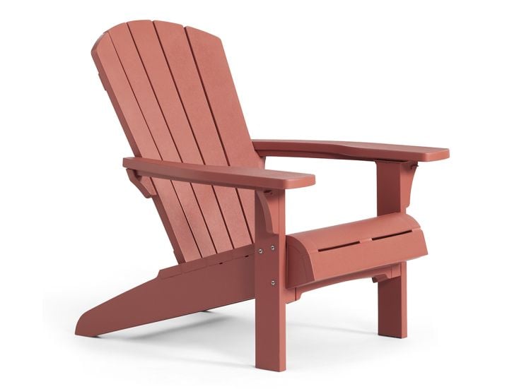 Keter Troy Adirondack Gartenstuhl – 85 x 80 x 96,5 cm – Terrakott
