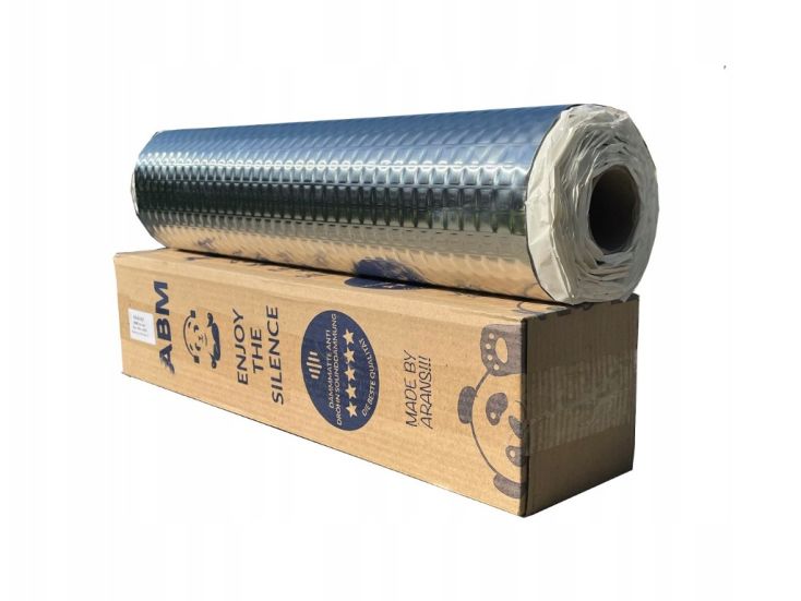ABM 2m2 selbstklebende Antidröhnplatte - 2,5 mm dick