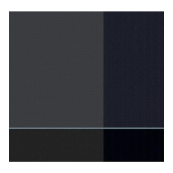 DDDDD Blend 60 x 65 cm 6er-Set Geschirrtüchern - Anthracite