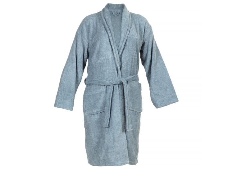 DoubleLife Cashmere Blue bademantel
