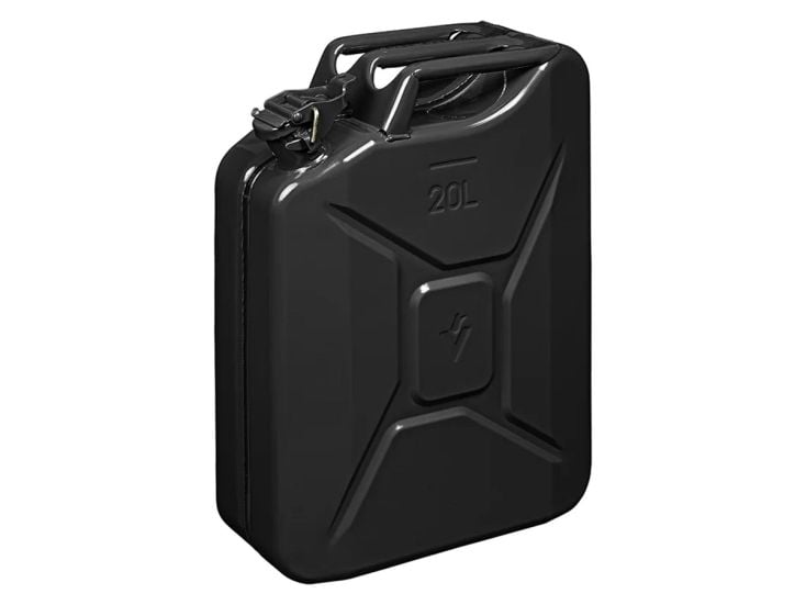 ProPlus 20-Liter-Metall Benzinkanister - Black