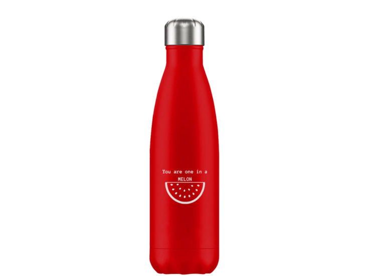 FLASKE valentines melon 500 ml Trinkflasche aus Edelstahl -