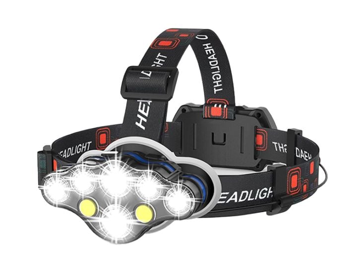 Travelhawk Wiederaufladbare LED-Stirnlampe - 18000 lumen
