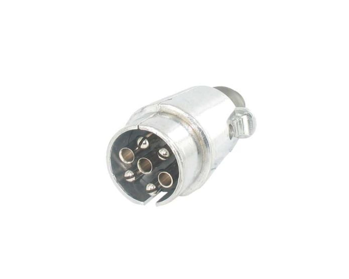 TrailerParts 7-poliges Metall Stecker