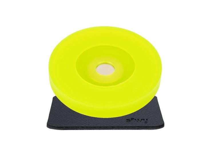 Silwy Stielgläser Magnet-Kondom mit Pad - Yellow