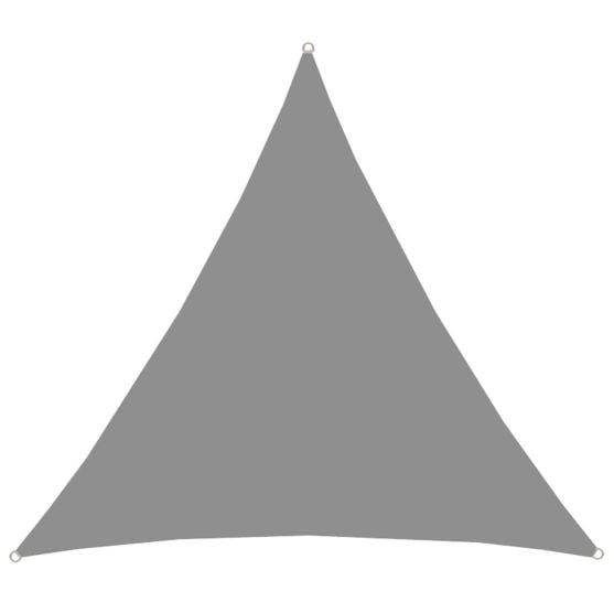 AMANKA 4 x 4 x 4 wasserabweisendes Polyester Sonnensegel - Grey