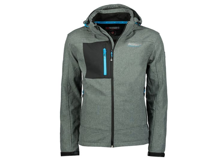 Geographical Norway Torefact Softshell Jacket  - Grey