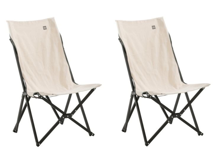 Travellife Rune Set von 2 butterfly Stuhle - Beige