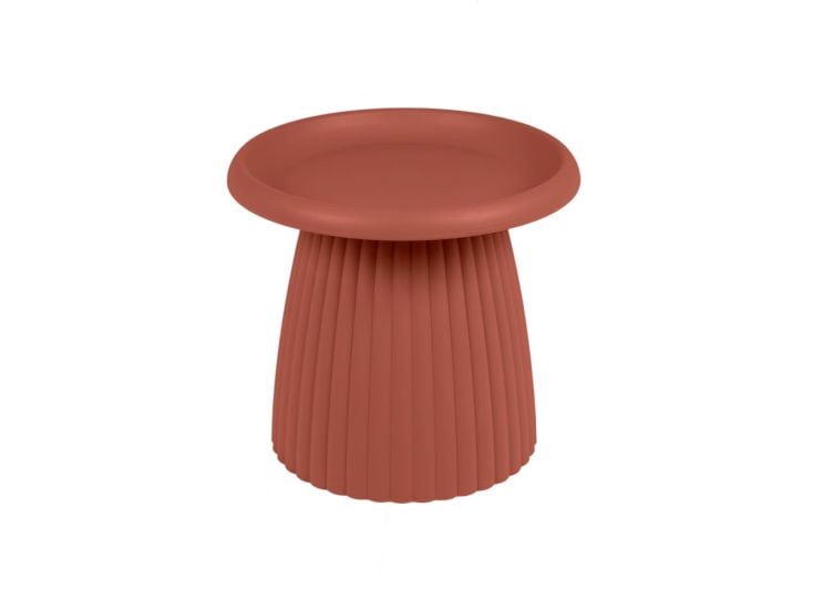 Maximavida Mila Beistelltisch rund 50cm - Rustbrown