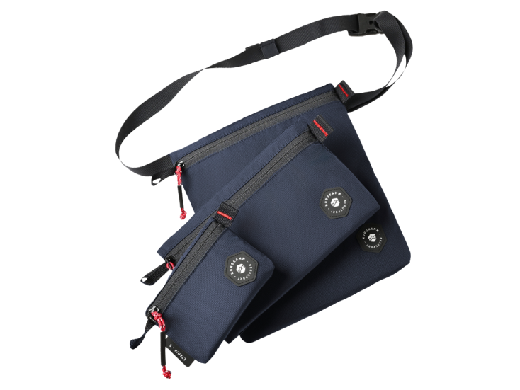 Nordkamm Etamin Blue Zubehörtaschen - Set von 3