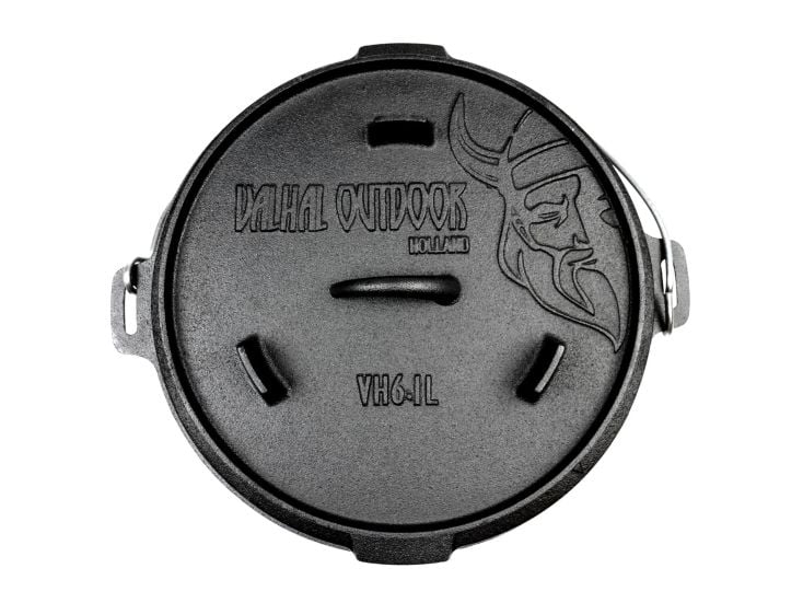 Dutch Oven 6,1 Liter Schmortopf aus Gusseisen