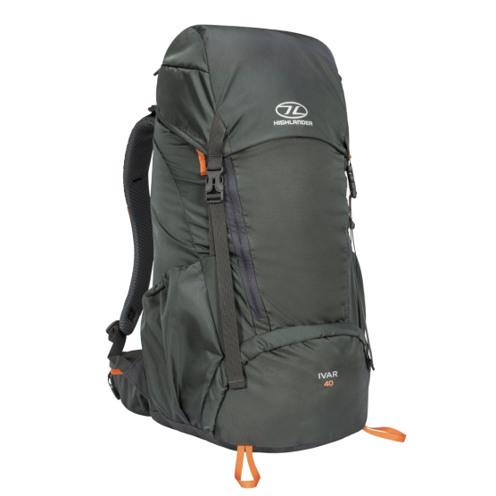 Highlander Ivar 40L Herren Rucksack - Grau