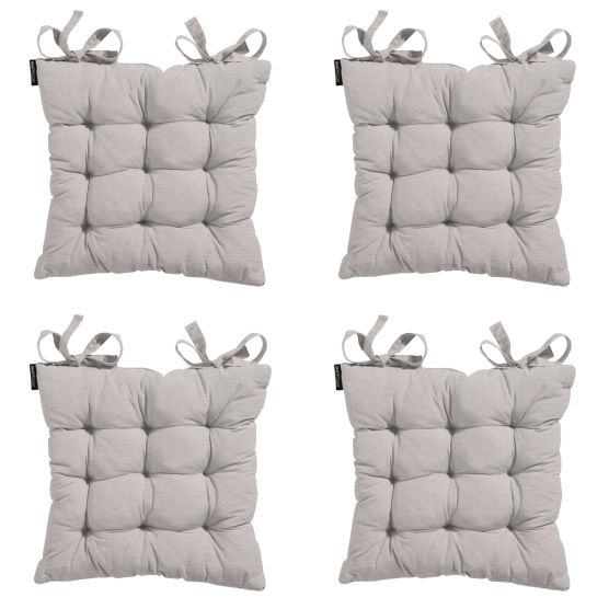 Madison Naples Taupe Sitzkissen - 4er Set