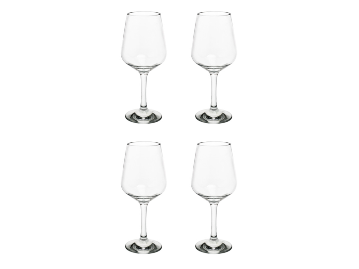 By Caryl 540 ml Kunststoff Weingläser - Set von 4