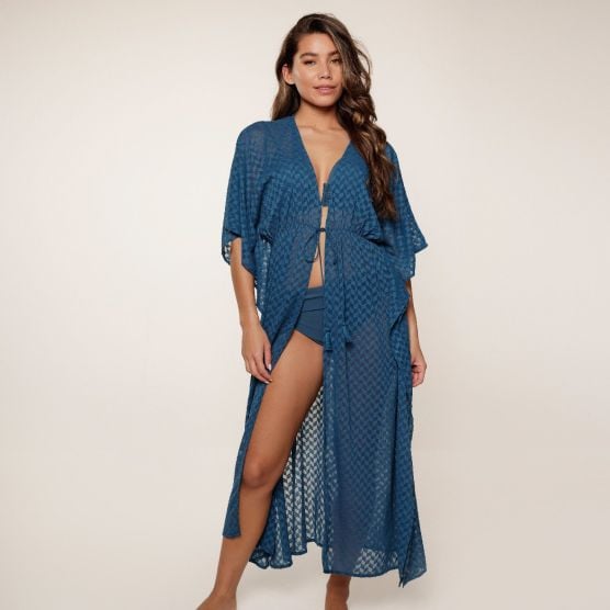 LingaDore 7721 Blau Kimono