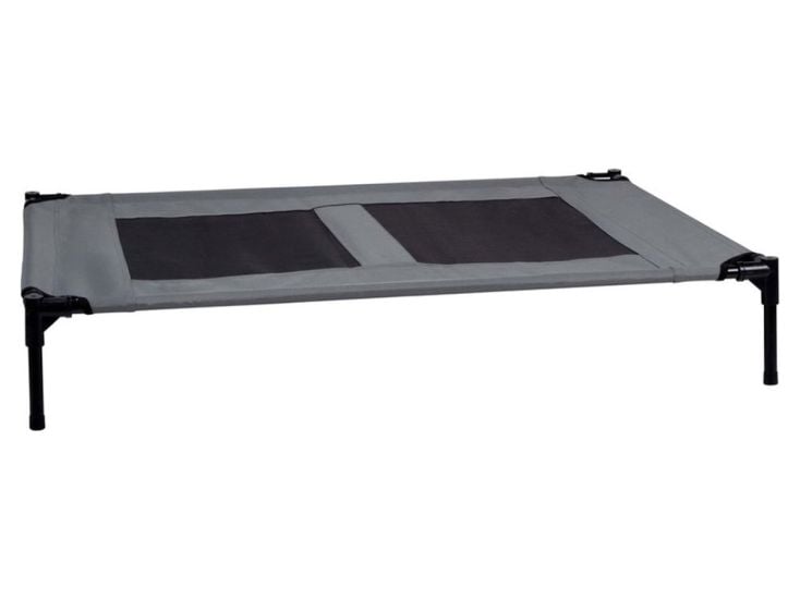 Maxxpro 106 x 76 x 17 cm Hundebett mit Füßen - Black