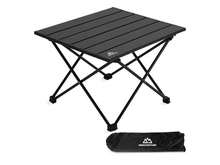 Needventure Tragbarer Campingtisch - 40 x 35 cm
