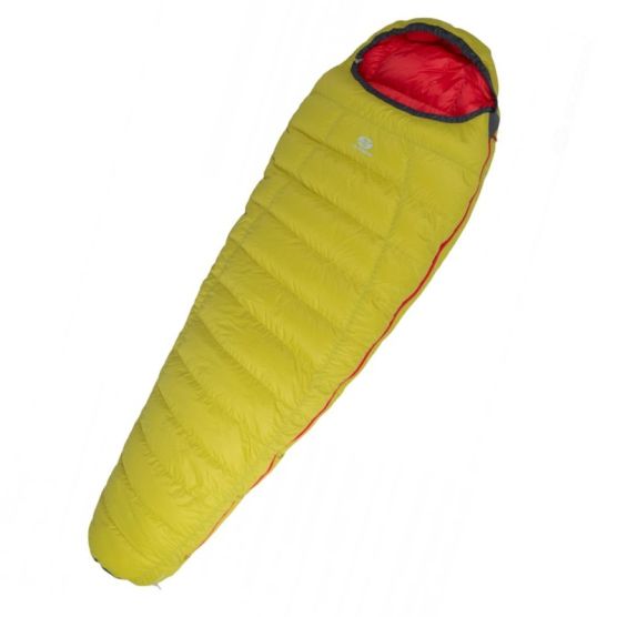 SirJoseph Trekking Rimo II 600 Mumienschlafsack - Yellow