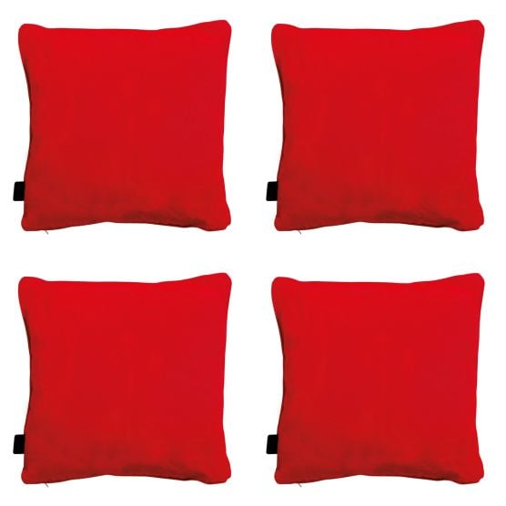 Madison Panama rotes Dekokissen - 4er-Set