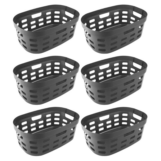 Sunware Sigma home 45 Liter 6er-Set Wäschekörbe - Anthracite