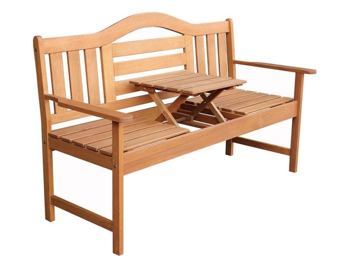 SenS-Line Nevada Gartenbank mit Tisch - 150 cm