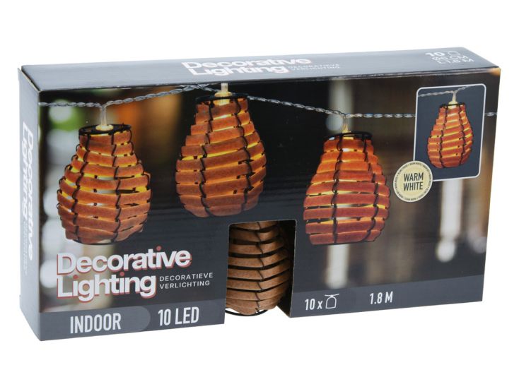 Decorative Lighting 10 LED Lichterkette - Warm White