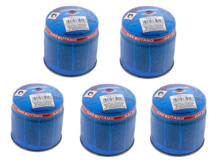 Camping  gas 190gr Stechkartouche - Set von 5