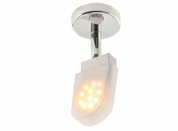 Dometic Thomas silberne LED Aufbauspot