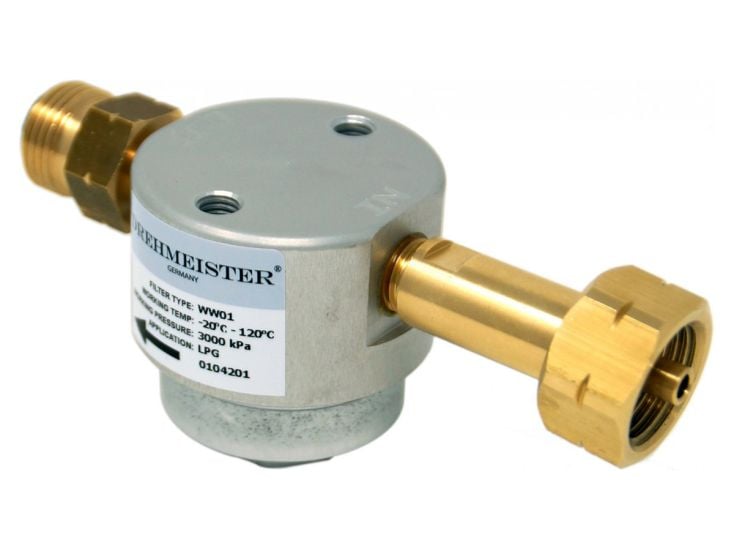 Drehmeister Smart langer Gasfilter
