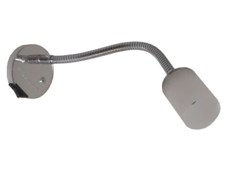 Travelleds flexible Aufbauleuchte - Chrom