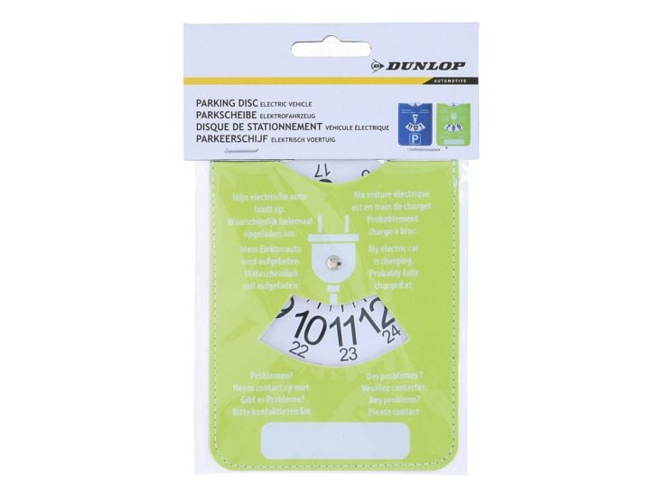 Dunlop Parkscheibe für Elektrofahrzeuge