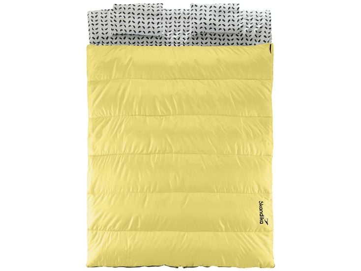 Skandika Iceland Double Deckenschlafsack - Yellow