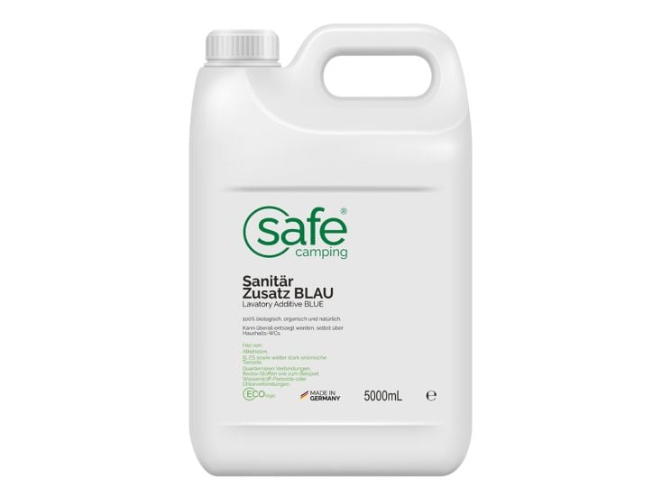 SAFE CAMPING Blau Sanitär-Zusatz - 5 Liter